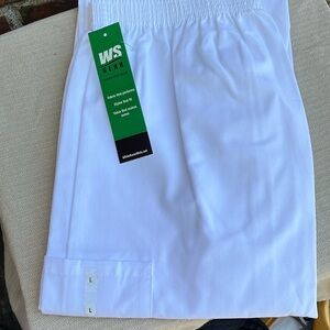 White Scrub Cargo pants